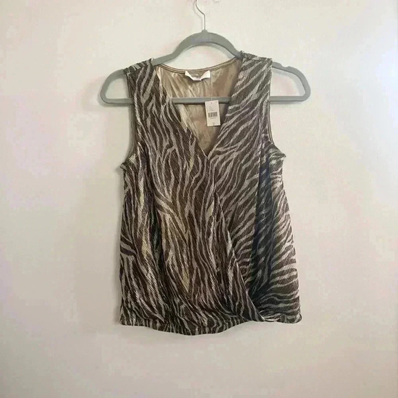 Anthropologie eri + Ali zebra printed blouse‎ - Picture 2 of 6